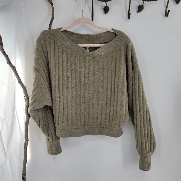 Free people cabin fever pullover convertible sweater - Picture 2 of 16